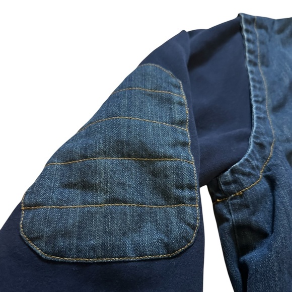 Vintage Platinum Gear Jean Jacket Mens 3XL Denim Y2K Hip Hop Embroidered - Picture 4 of 12